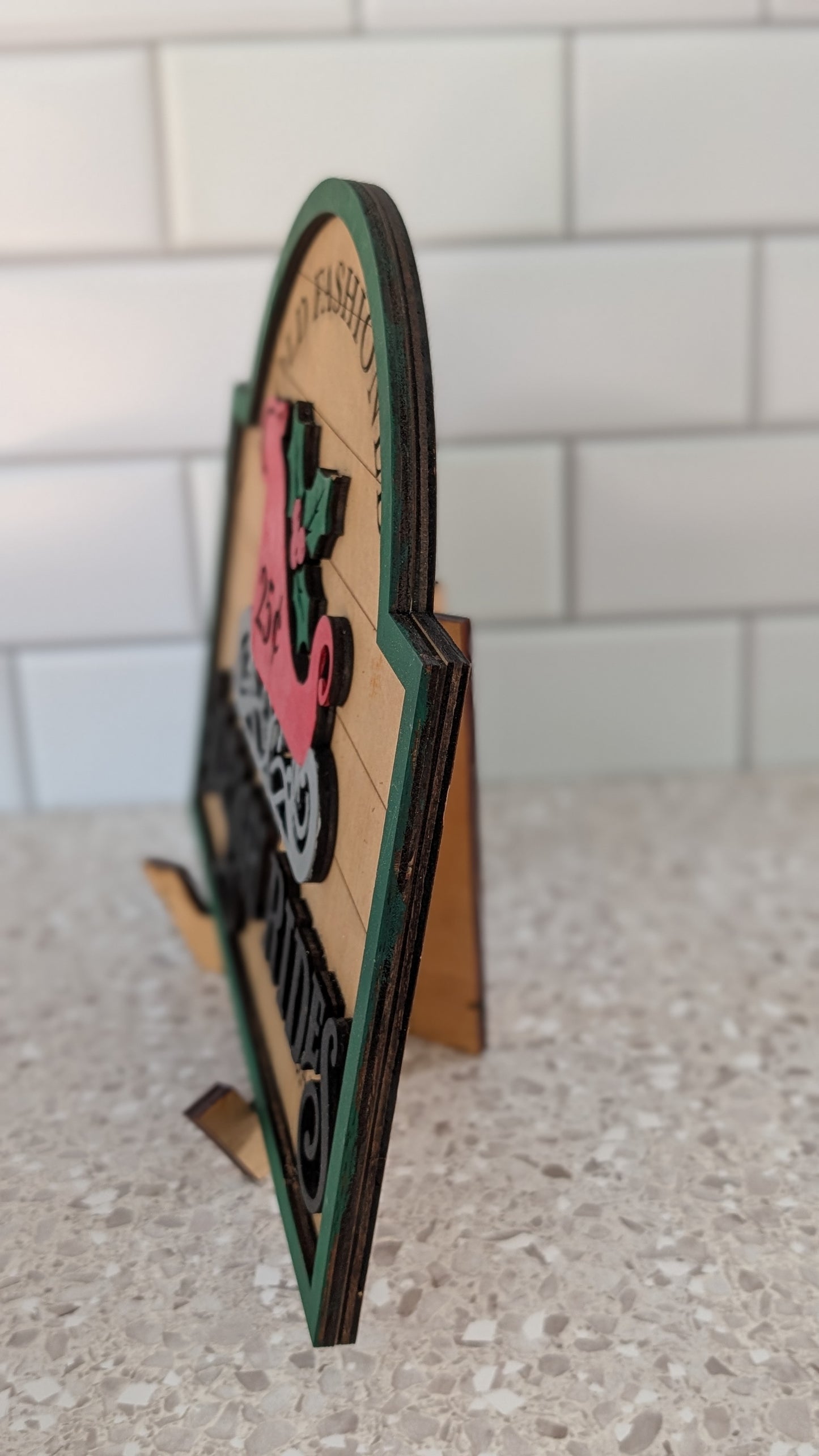 Old Fashion Sleigh Ride Sign