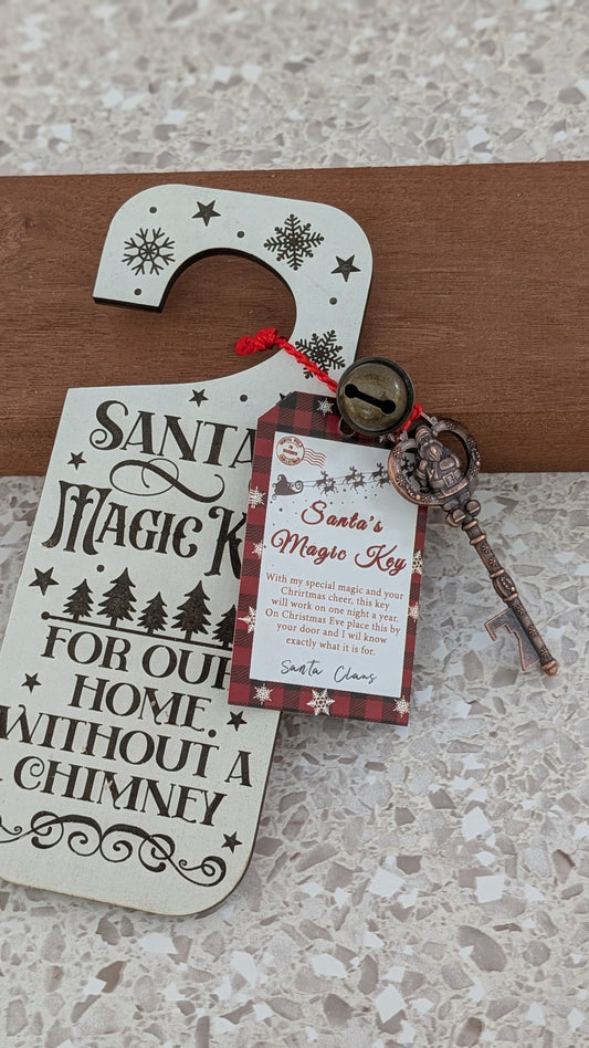 Santa's Magic Key Door Hanger