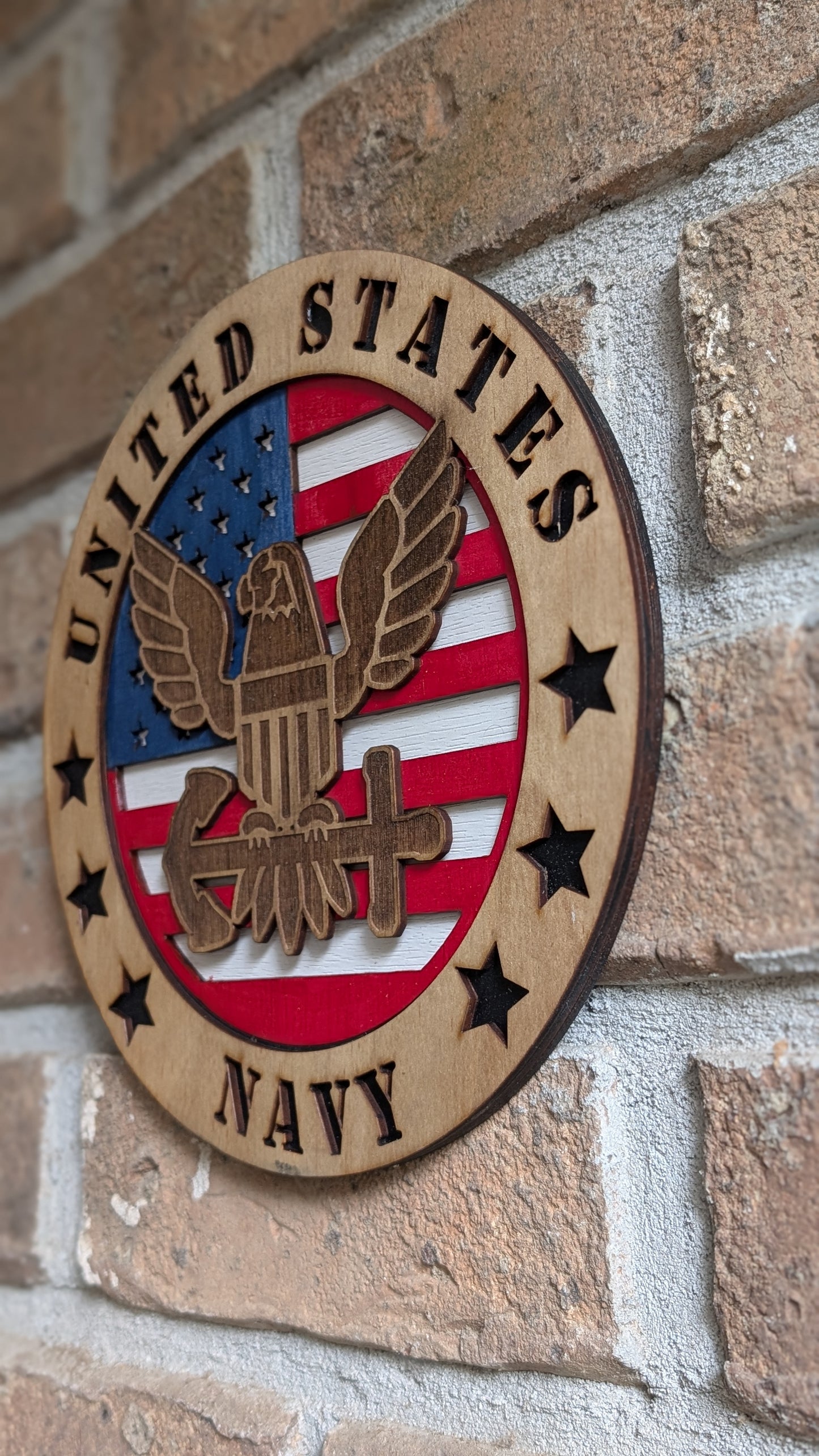 Military Emblem Plaque