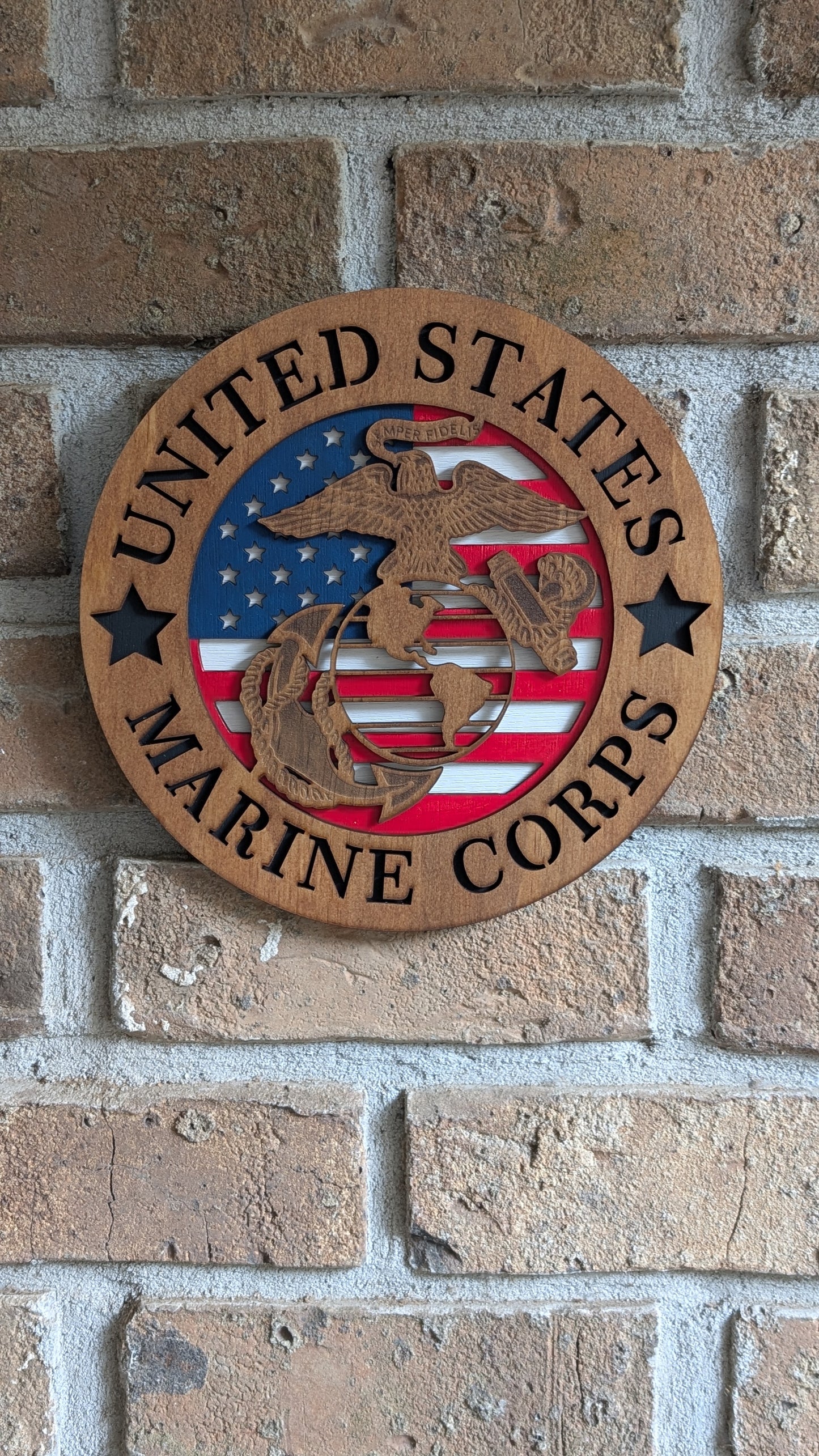 Military Emblem Plaque