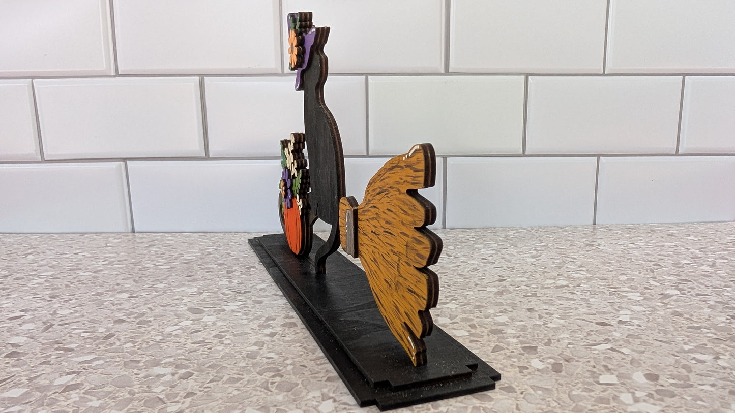 Black Cat Halloween Decoration