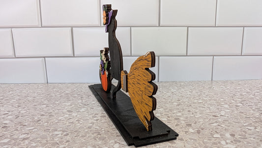 Black Cat Halloween Decoration