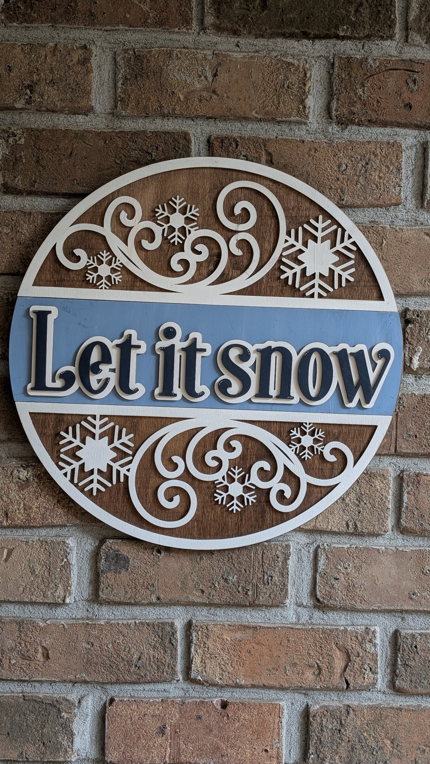 Round Holiday Door / Wall Hangers