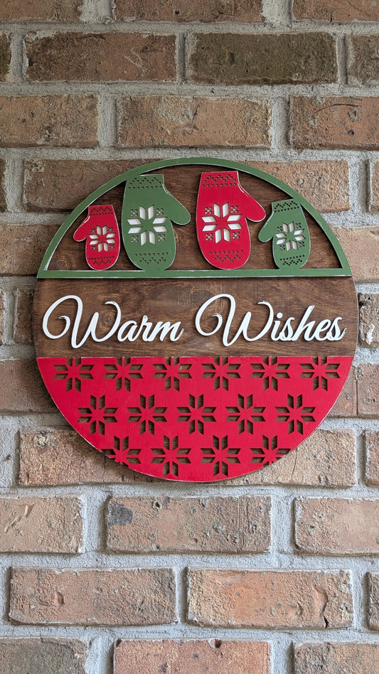 Round Holiday Door / Wall Hangers