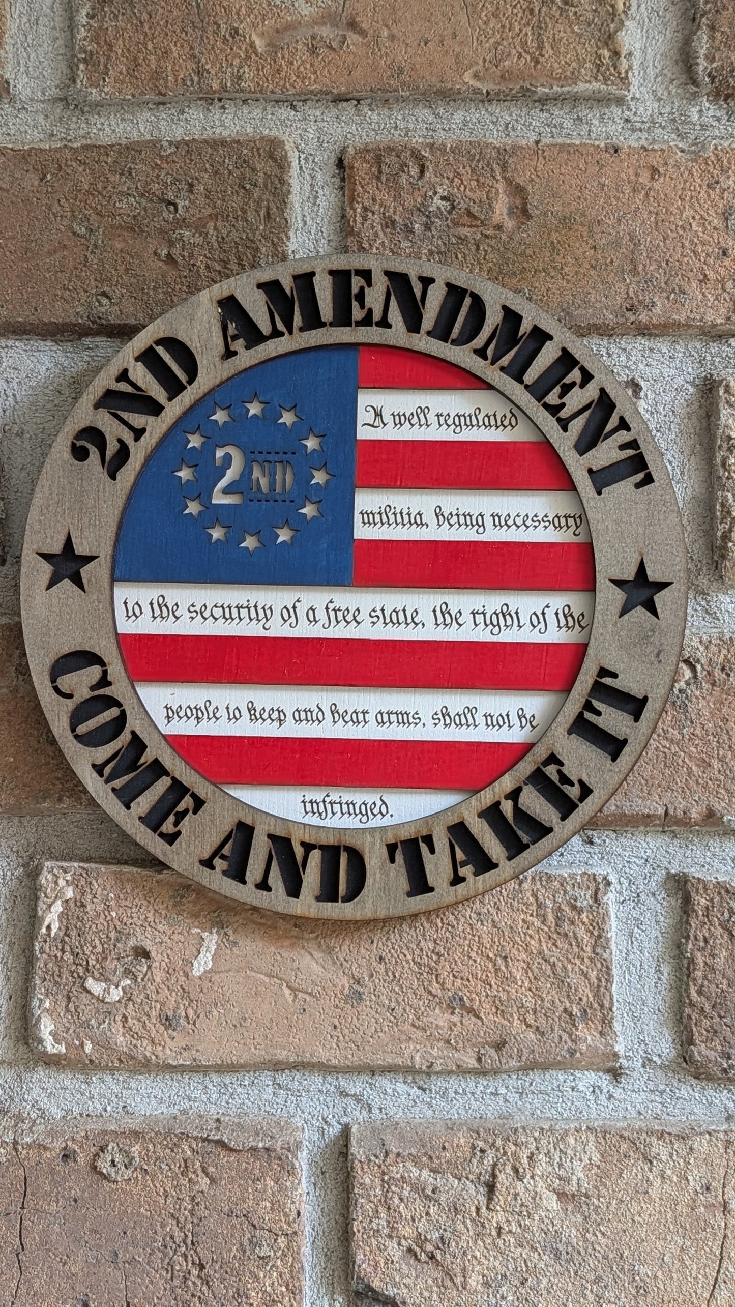 Military Emblem Plaque