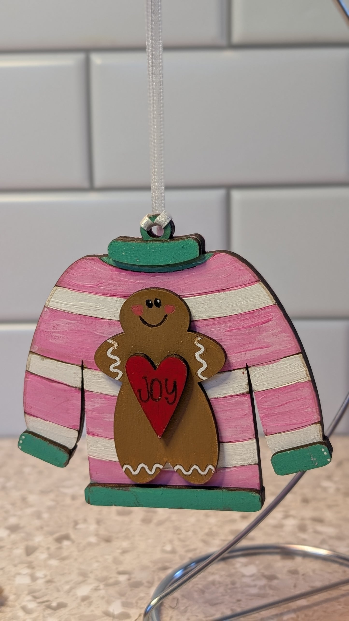Hand Crafted Sweater Ornaments