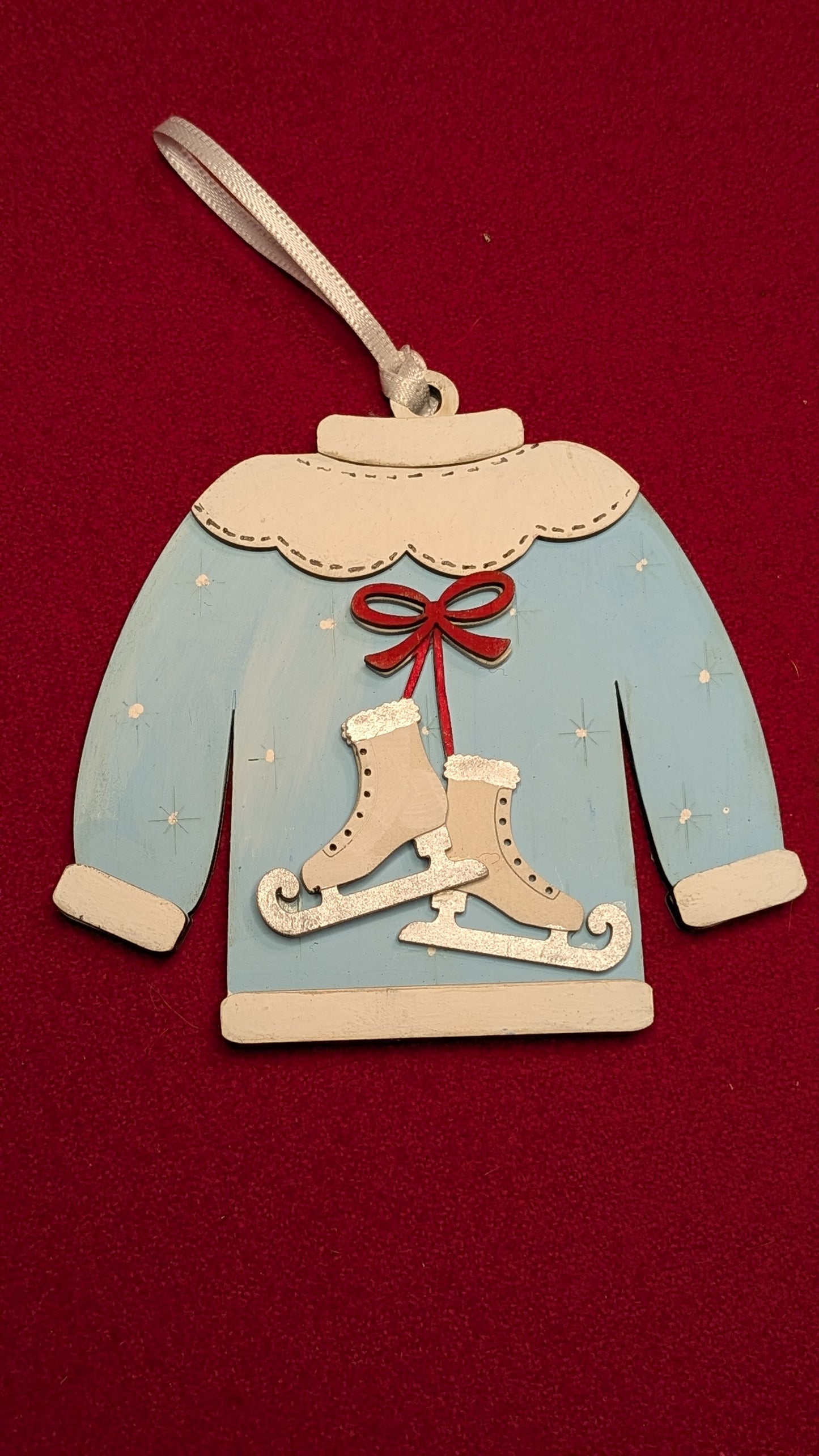 Hand Crafted Sweater Ornaments