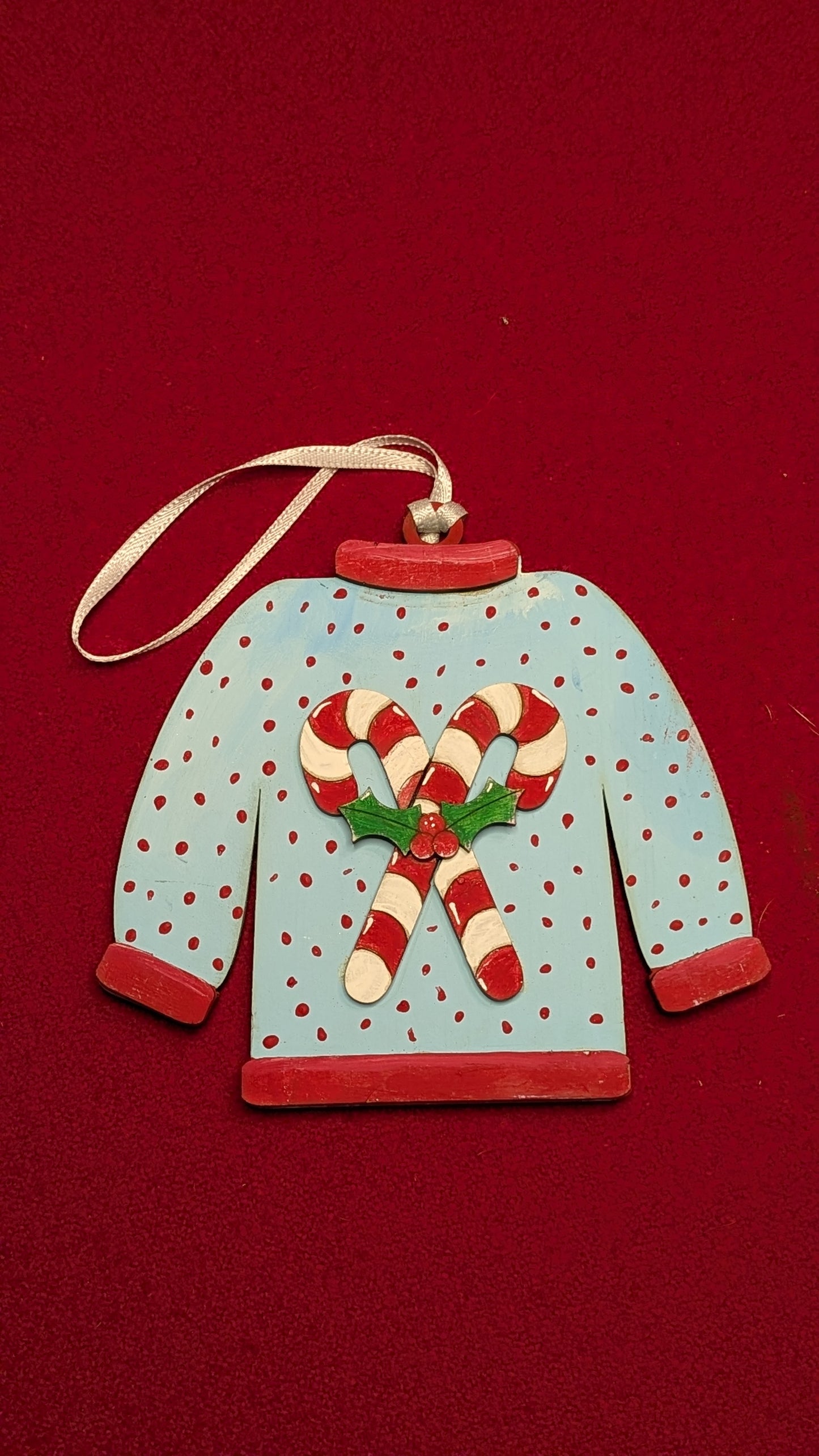 Hand Crafted Sweater Ornaments
