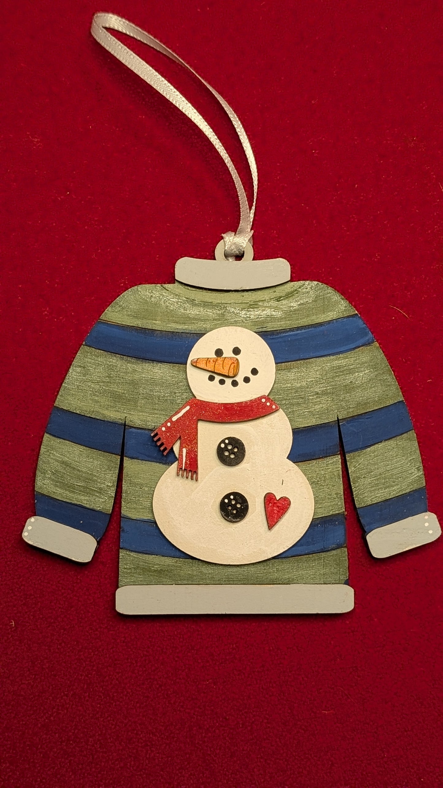 Hand Crafted Sweater Ornaments